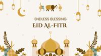 Ilustrasi lebaran Idulfitri. (Photo Copyright by Freepik)