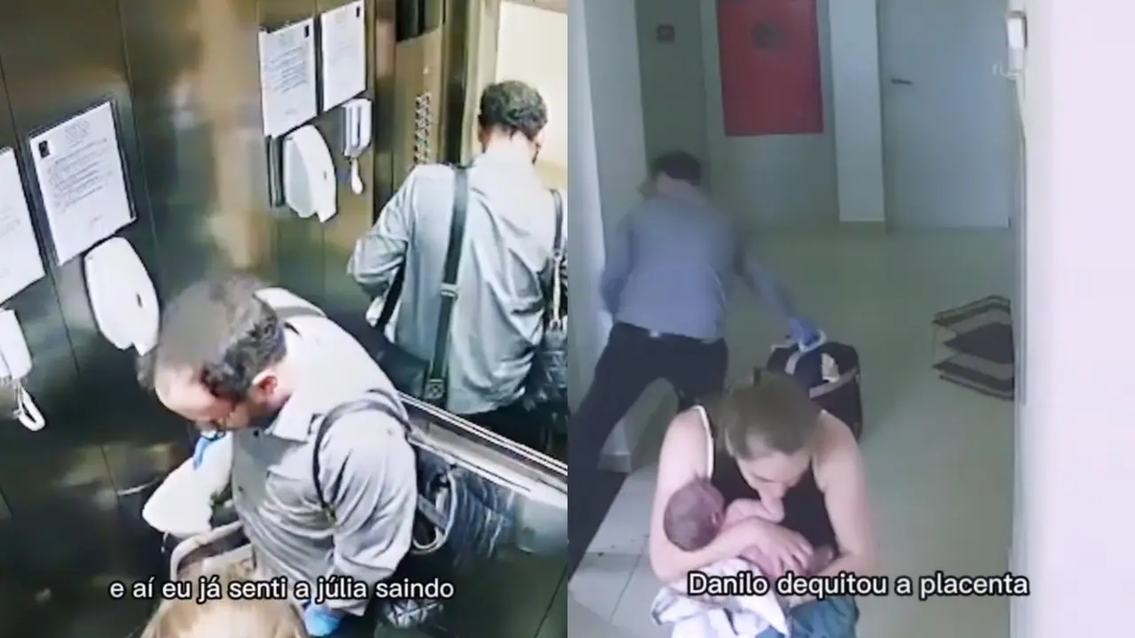 Aksi Heroik Seorang Dokter Membantu Persalinan Istrinya di Lift