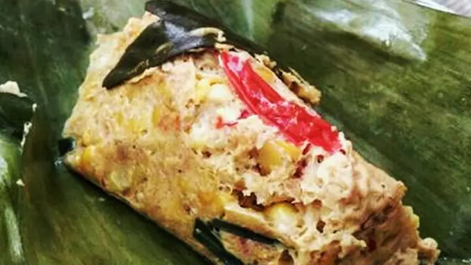 Botok jagung manis enak/copyright: cookpad.com