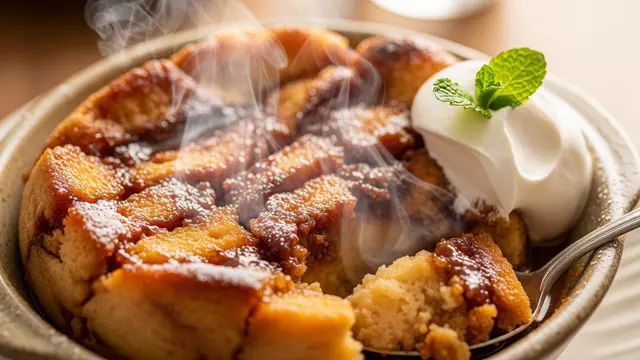 Puding Roti Karamel Kukus Sederhana