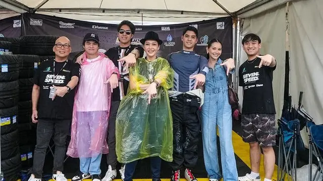 Alyssa Daguise Hadir di D1 Grand Prix di Tengah Isu CLBK dengan Al Ghazali. [@beril_photo]