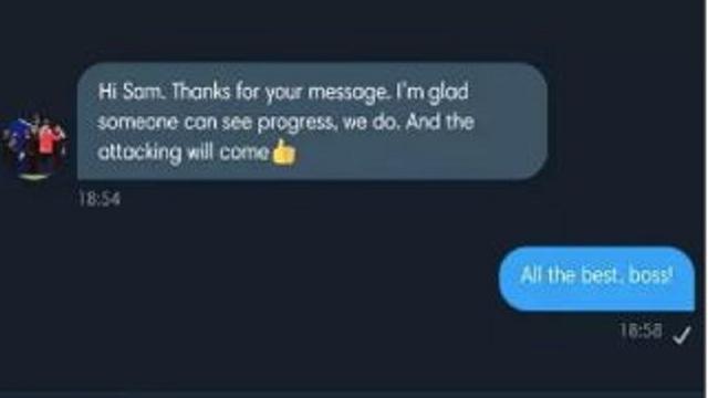 DM Ole Gunnar Solskjaer