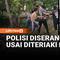Video sejumlah personel Satresnarkoba Polres Pesawaran dikepung warga saat hendak menangkap terduga pengedar narkoba viral di media sosial.