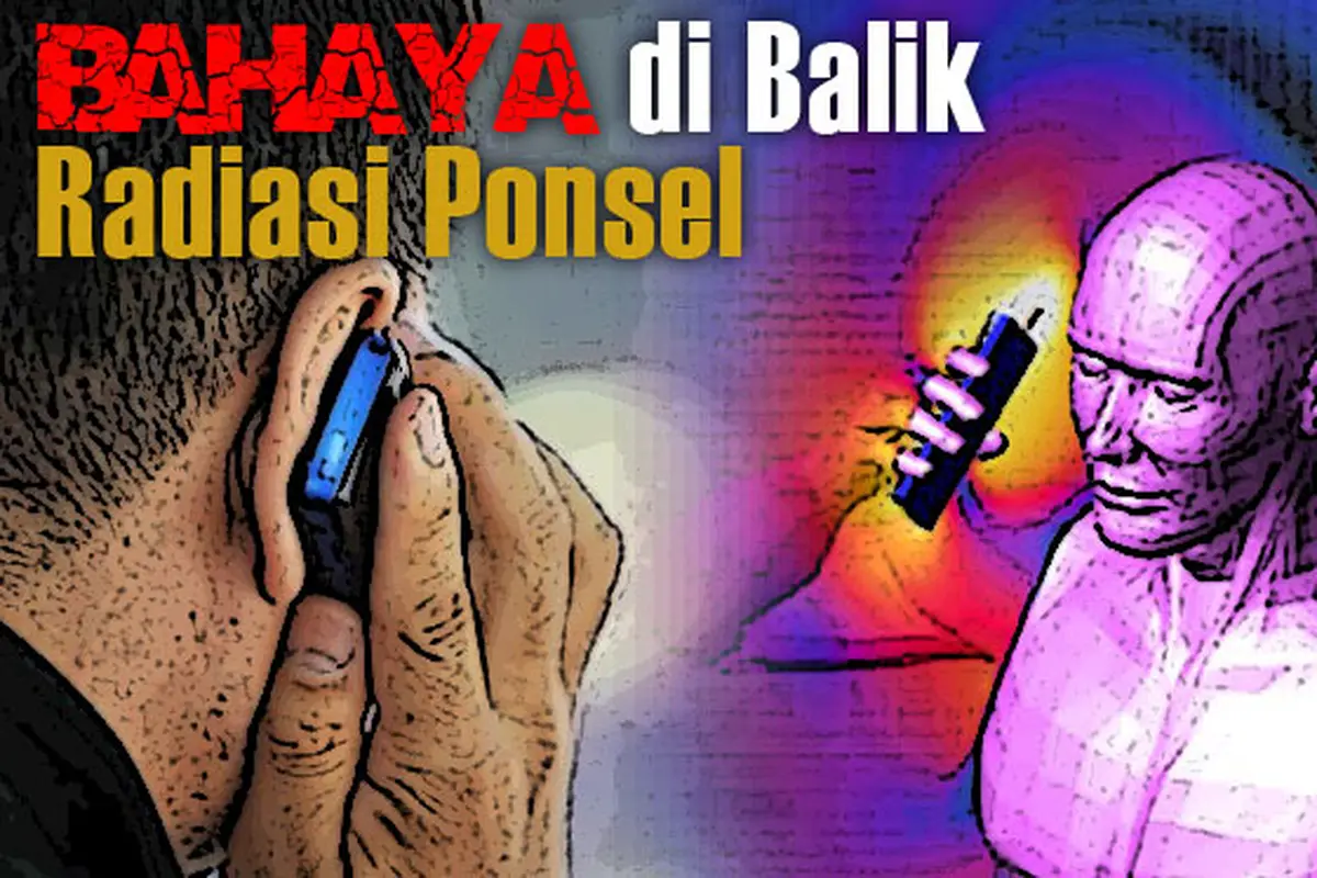Ilustrasi Radiasi Ponsel
