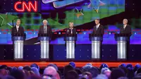 Hillary Kuasai Debat Pertama Kandidat Capres AS Partai Demokrat