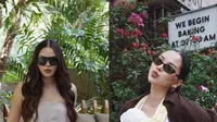 Alyssa Daguise Andalkan Outft Netral untuk Liburan Pertama di Bali Bersama Baby Soleil