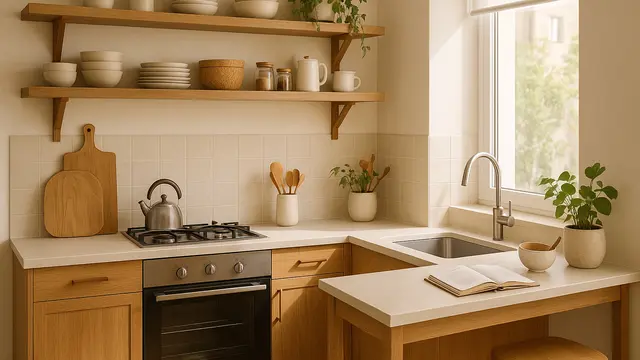 Dapur Minimalis Tanpa Sekat