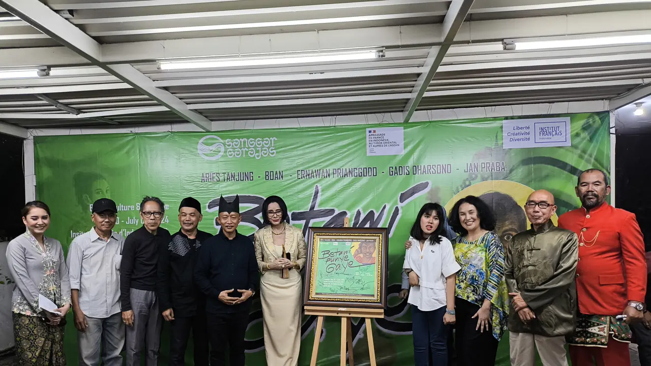 Peresmian acara Betawi Punye Gaye