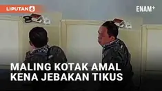 Aksi pencurian kotak amal kerap terjadi hingga buat pengurus putar otak. Terjadi di Musholla Miftahul Huda, Gang Serma, Jatibarang, Indramayu. Aksi pelaku terekam CCTV hendak menggasak isi kotak amal, berakhir apes.