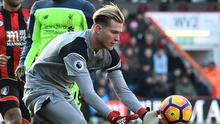 Penjaga gawang Liverpool asal Jerman, Loris Karius. (AFP/Glyn Kirk)