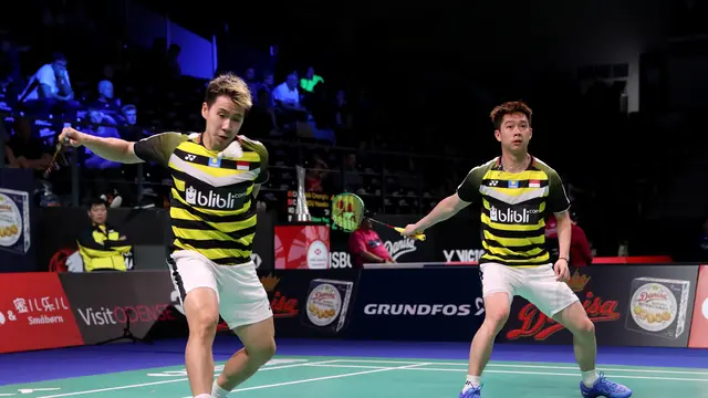 Marcus Fernaldi Gideon / Kevin Sanjaya Sukamuljo - Denmark Open