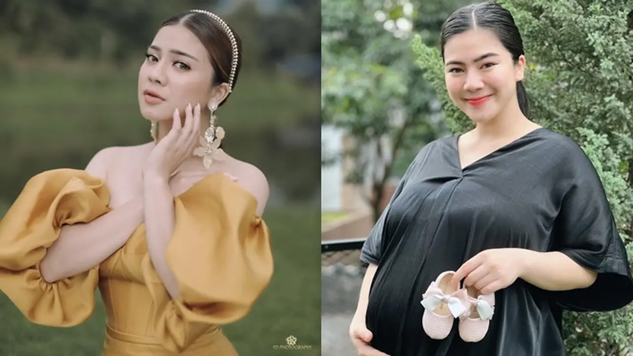 6 Transformasi Perubahan Wajah Felicya Angelista saat Hamil Tua