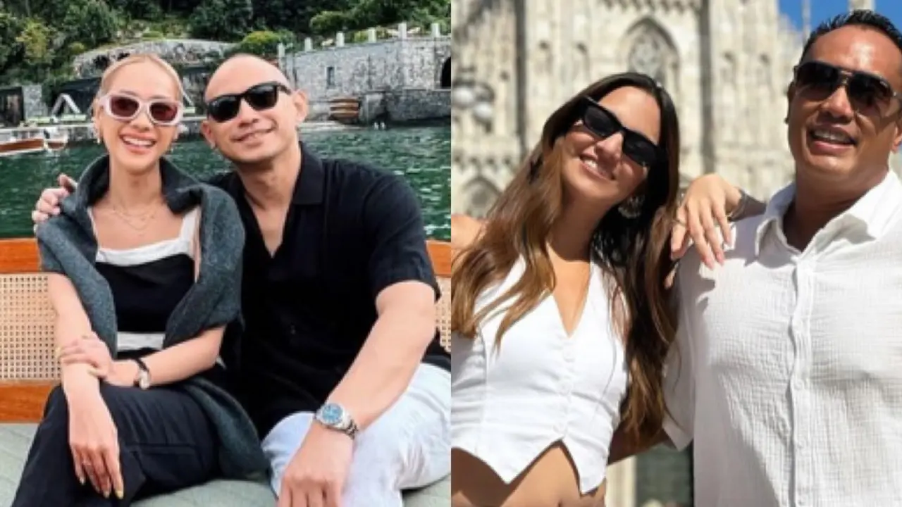 Bunga Citra Lestari dan Nia Ramadhani saat Liburan ke Italia Romantis Bersama Suami