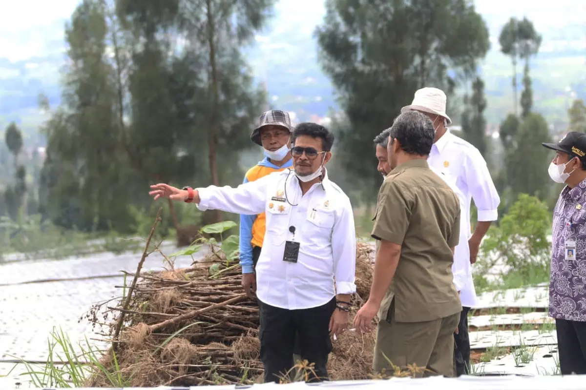Mentan SYL Ajak Petani Jawa Tengah Gerakkan Ekonomi Nasional Lewat Food Estate