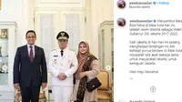 Wakil Gubernur DKI Jakarta Ahmad Riza Patria datang ke Balai Kota, Jakarta.
