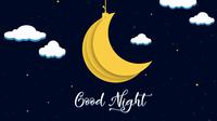 Ilustrasi Ucapan Selamat Malam (Image by Syaibatul Hamdi from Pixabay)