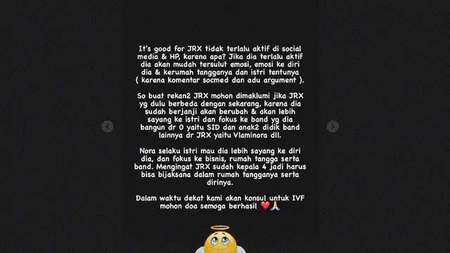Jerinx SID tak aktif lagi di media sosial setelah bebas