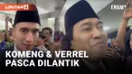Komeng dan Verrel Bramasta Diserbu Fans Usai Dilantik