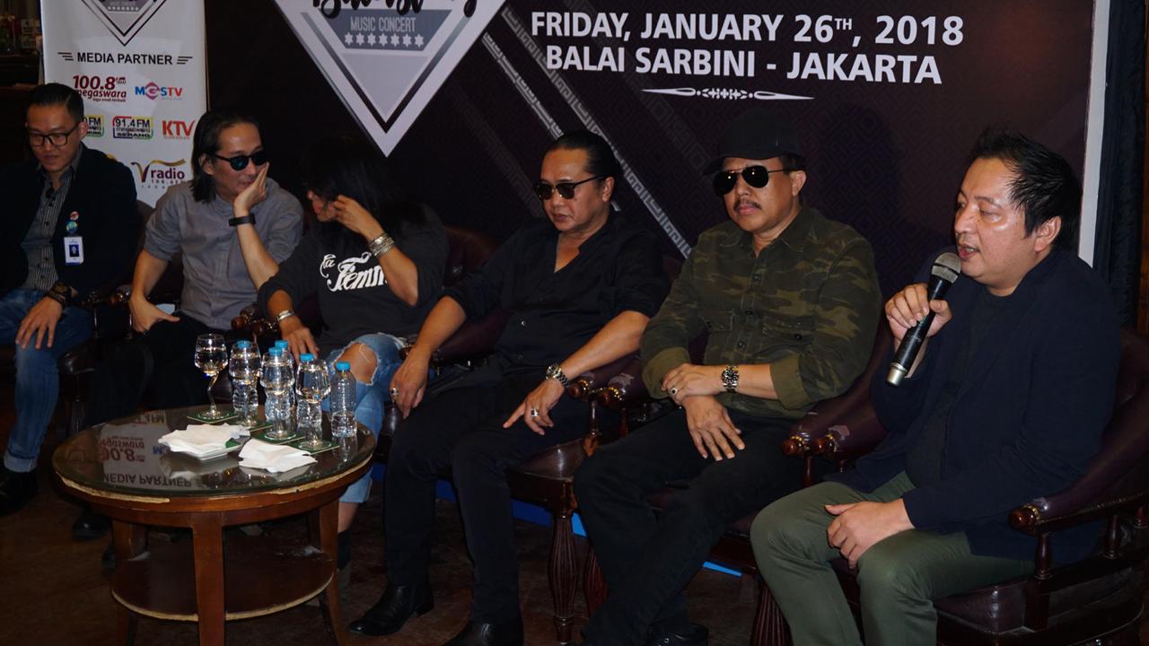 Konser Back Story Music Concert 2018 digelar di Balai Sarbini pada 26 Januari 2018.