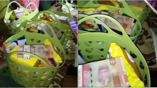 Bingkisan saat Momen Maulid Nabi di Madura Ini Jadi Sorotan, Ada Pohon Uang