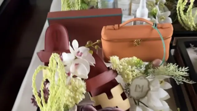 Seserahan Luna Maya di hari pernikahan. [@lunamaya]