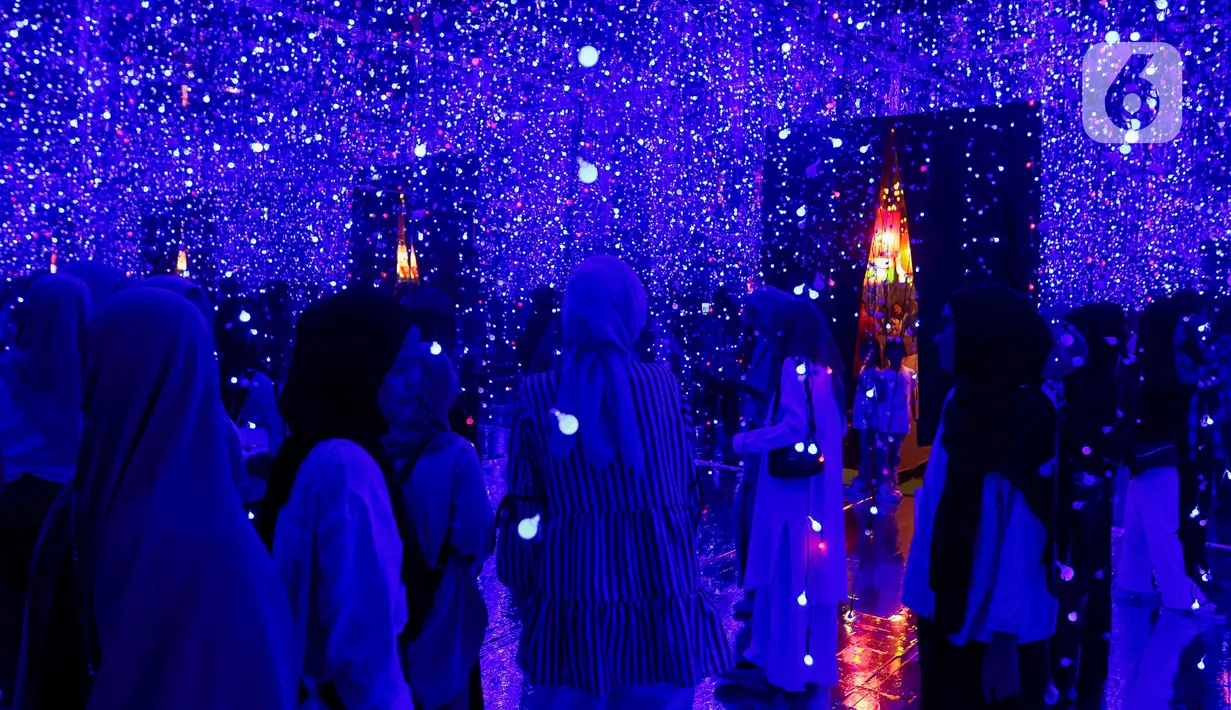 Magic Art 3D Museum Kota Tua menghadirkan lukisan-lukisan yang menarik dan unik. (Liputan6.com/Herman Zakharia)