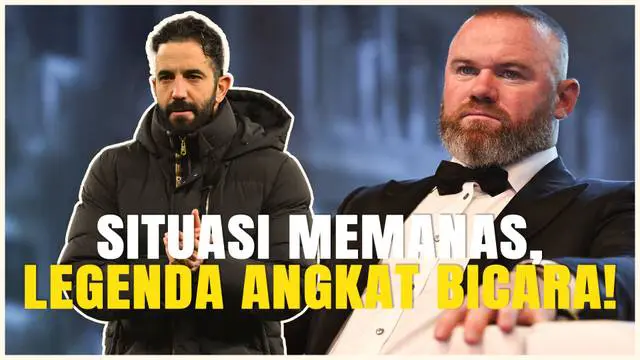VIDEO: Usai MU Telan Kekalahan, Ruben Amorim Balas Kritik Pedas Wayne Rooney