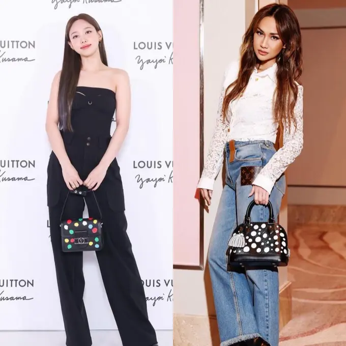 Adu Gaya 8 Seleb Pakai Tas Louis Vuitton x Yayoi Kusama, Nayeon Twice hingga Bunga Citra Lestari