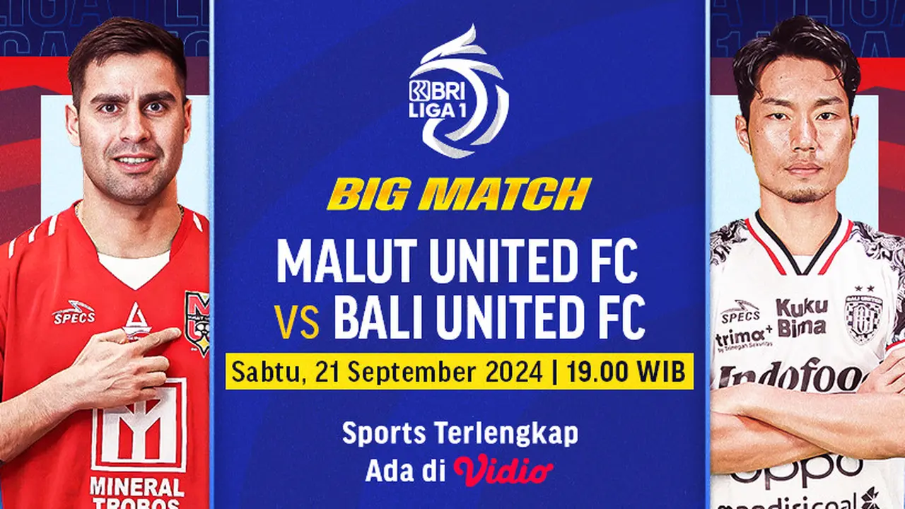 BRI Liga 1: Malut United FC vs Bali United FC