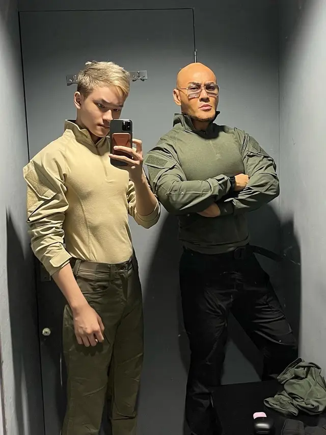 6 Potret Azka Corbuzier saat Latihan Menembak, Gayanya Curi Perhatian