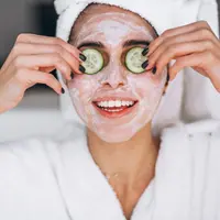 Ilustrasi Masker Mentimun Credit: pexels.com/pixabay