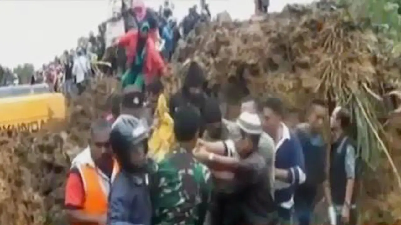 Longsor di Kabupaten Solok, Sumatera Barat