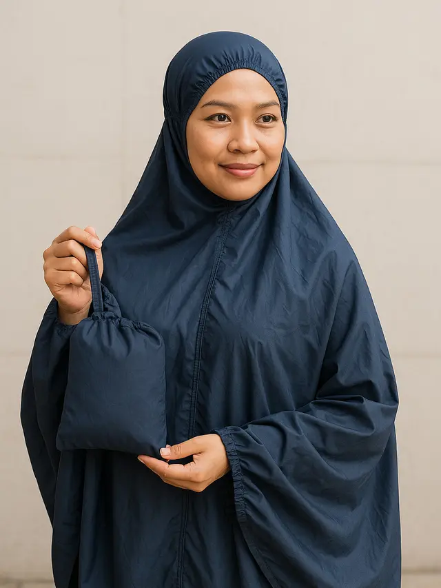 Mukena Simpel yang Bikin Penampilan Justru Makin Anggun (Foto: ChatGPT)