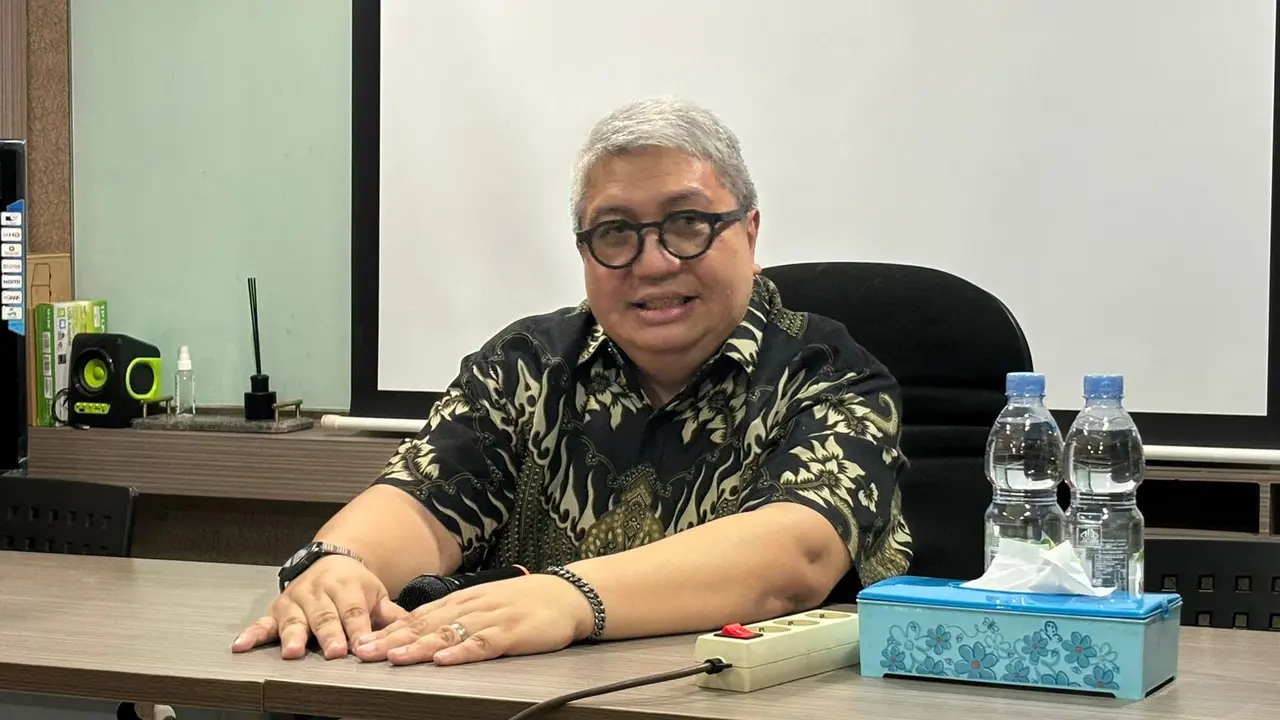 Ketua Aprindo, Roy N Mandey dalam konferensi pers, di Kantor Aprindo, Jakarta, Jumat (28/6/2024). (Foto: Liputan6.com/Tira Santia)
