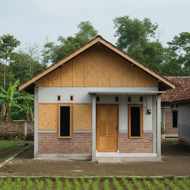 9 Model Rumah Minimalis Desa Cocok untuk Hidup Sederhana Tanpa Utang, Nyaman dan Asri
