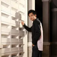 Randy Martin (Wardrobe by Isis, foto Galih W. Satria/Bintang.com)