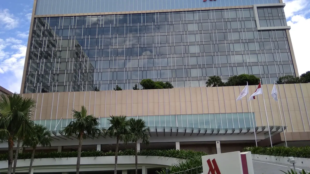 Pembukaan Marriott Hotel Harbour Bay yang terletak di wilayah Harbour Bay, Kota Batam.