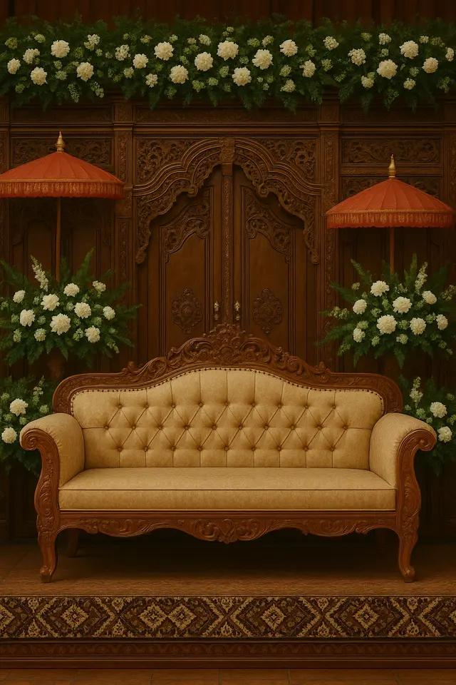 2. Pelaminan Tradisional