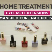 Home Treatment: Eyelash Extensions, Manicure, Pedicure Nail Polish
