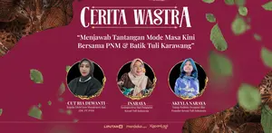 Dalam sesi kedua Cerita Wastra, Parade Wastra Nusantara menghadirkan 3 narasumber yakni, Cut Ria Dewanti selaku Kepala Divisi Jasa Manajemen dan TJSL, PT. PNM, Inaraya, selaku Sosiopreneur dan Pengurus Kreasi Tuli Indonesia, serta turut hadir pula Akeyla Naraya sebagai seorang Young Fashion Designer dan Founder Kreasi Tuli Indonesia.