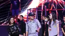 Danang, Weni dan para penyanyi jebolan dari ajang pencarian bakat Indosiar. Para pendangdut itu mengikuti gladi resik jelang HUT Indosiar pada 11 Januari mendatang. (Nurwahyunan/Bintang.com)