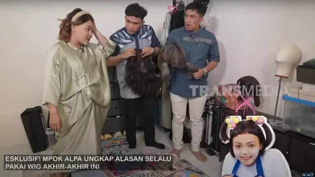 6 Foto Kamar Tidur Mpok Alpa dan Suami, Tampilan Elegan dengan Sentuhan Unik
