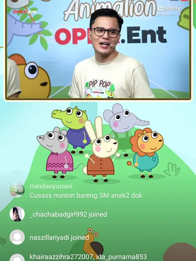 [Fimela] Peluncuran animasi Pip Pop