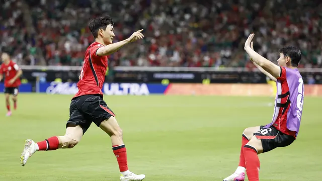 Selebrasi Korea Selatan saat menang atas Ceko di Piala Dunia 2026