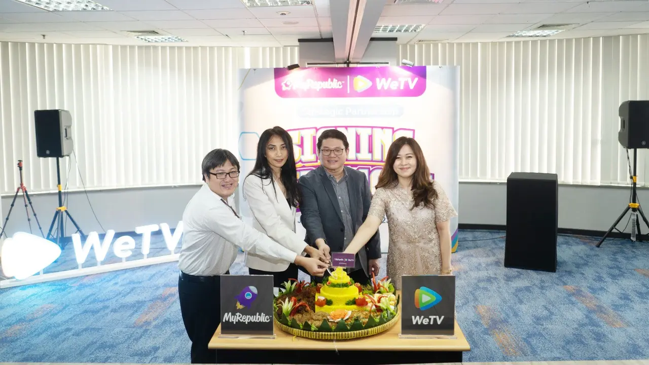 Kolaborasi Strategis WeTV dan MyRepublic Berikan Streaming Spesial untuk Pelanggan