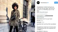Ingin tampil keren dan tidak norak dengan jaket bermotif leopard? Intip tips fashion berikut ini. (Foto: instagram.com/@whowhatwear)