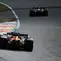 Pembalap Inggris McLaren, Lando Norris (bawah), melaju di belakang pembalap Italia Mercedes, Kimi Antonelli, dalam balapan Formula 1 Grand Prix Belanda di Sirkuit Zandvoort, Belanda bagian barat, pada 23 Agustus 2026. (SIMON WOHLFAHRT / AFP)