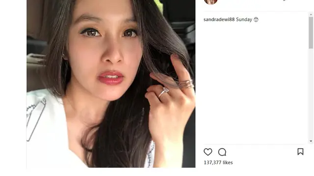 Sandra Dewi (Foto: Instagram)