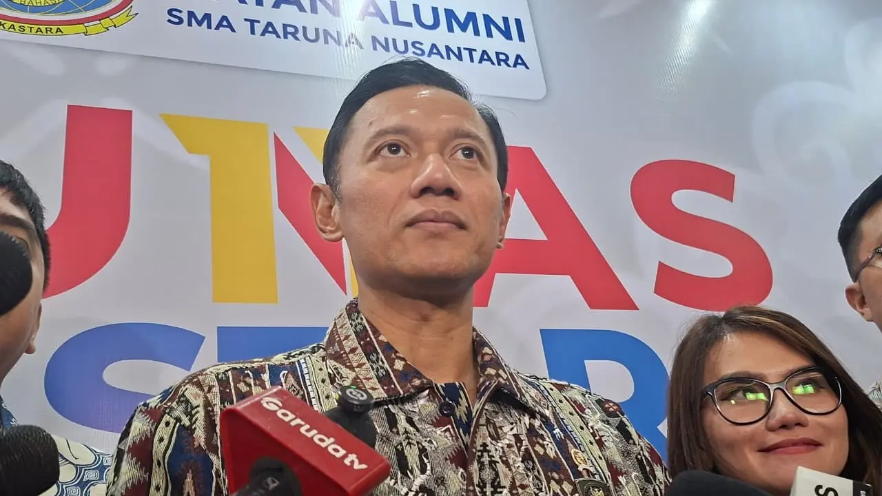 Menteri Koordinator (Menko) Bidang Infrastruktur dan Pembangunan Kewilayahan, Agus Harimurti Yudhoyono (AHY). (Liputan6.com/Winda Nelfira)