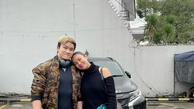 Kalina Oktarani dan Azka Corbuzier. (Foto: Dok. Instagram @kalinaocktaranny)
